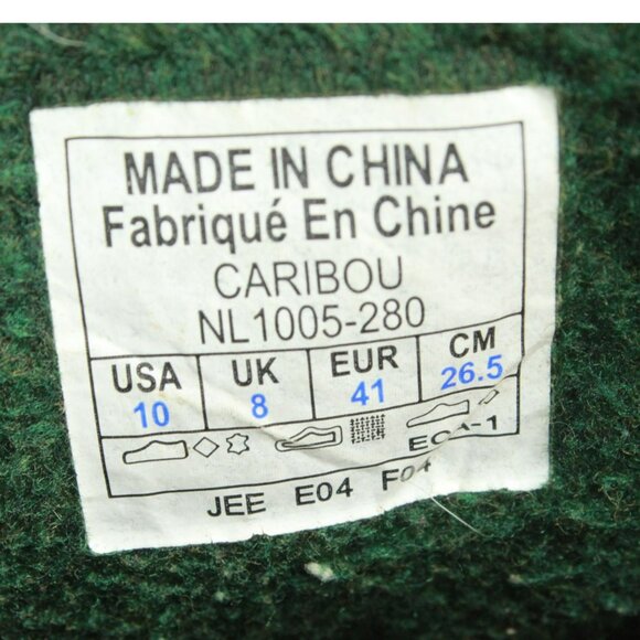 Sorel Caribou Brown Leather Lace Up Waterproof Insulated Winter Boots Size 10 - Picture 7 of 8